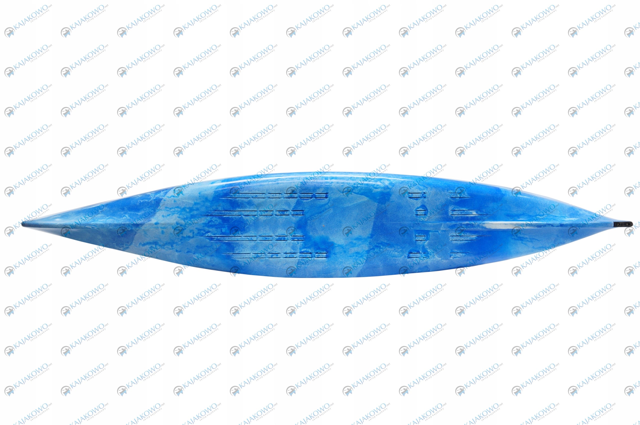 Single kayak Roteko SMART XL 385cm Polyethylene Tourist with Gap Brand Roteko