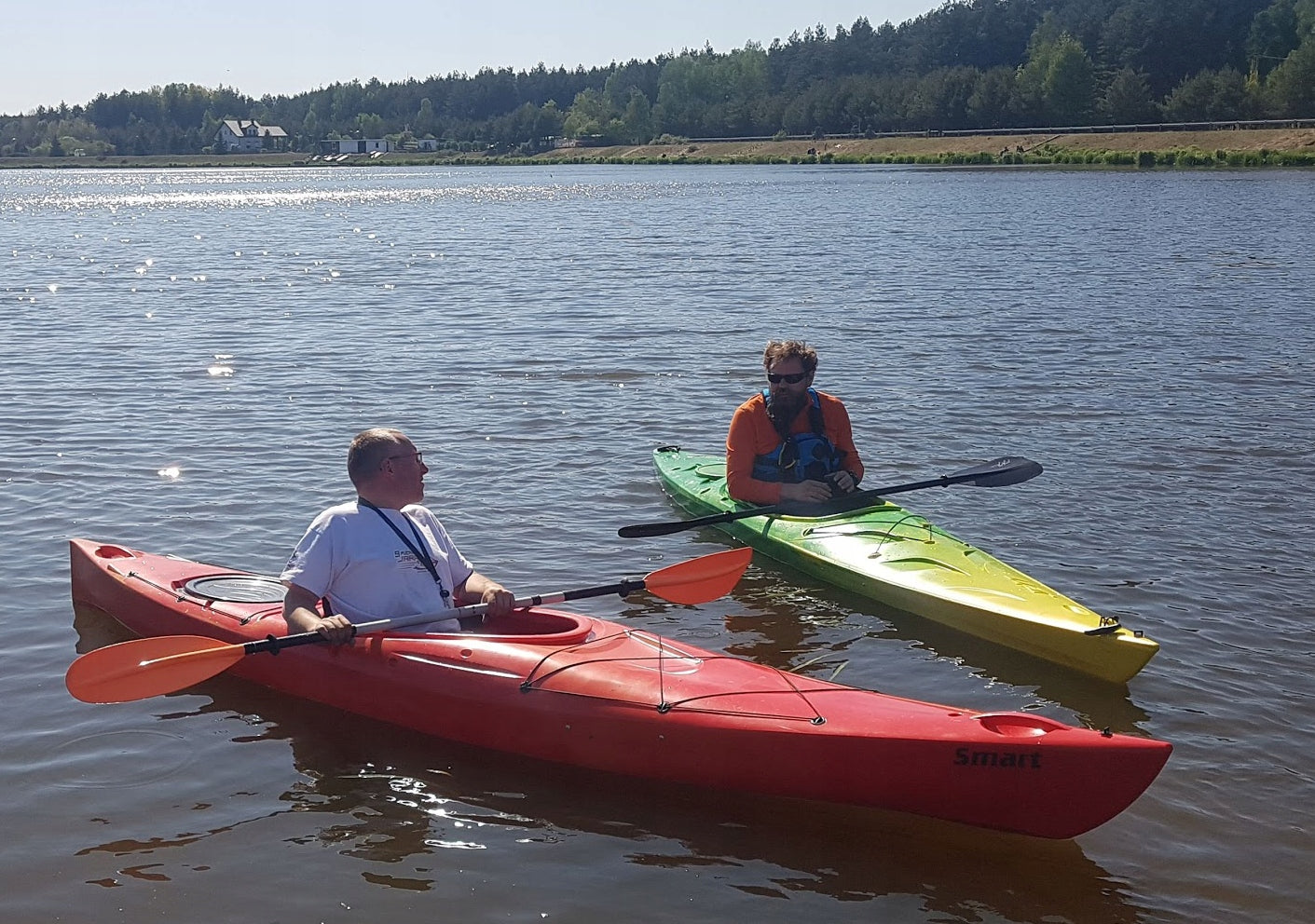 Single kayak Roteko SMART XL 385cm Polyethylene Tourist with Gap EAN (GTIN) 5906721180371