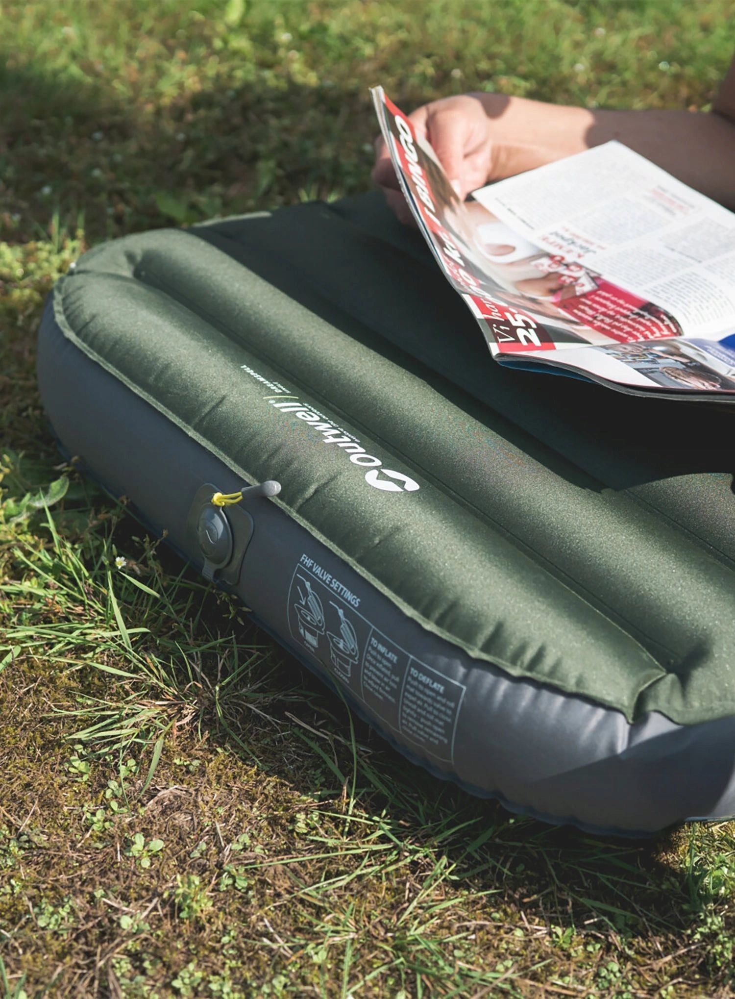 Single mattress Outwell 195 x 60 x 11 cm green Manufacturer code 400123