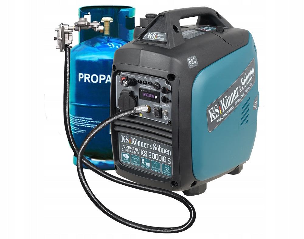 Single-phase portable generator set Könner & Söhnen 2000 W gas Brand Könner & Söhnen