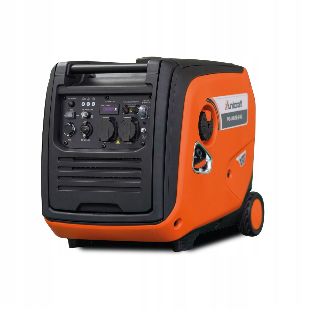 Single-phase portable generator set Unicraft 4000 W petrol