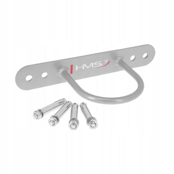 Single steel handle for belt ropes HMS UWZ Color gray