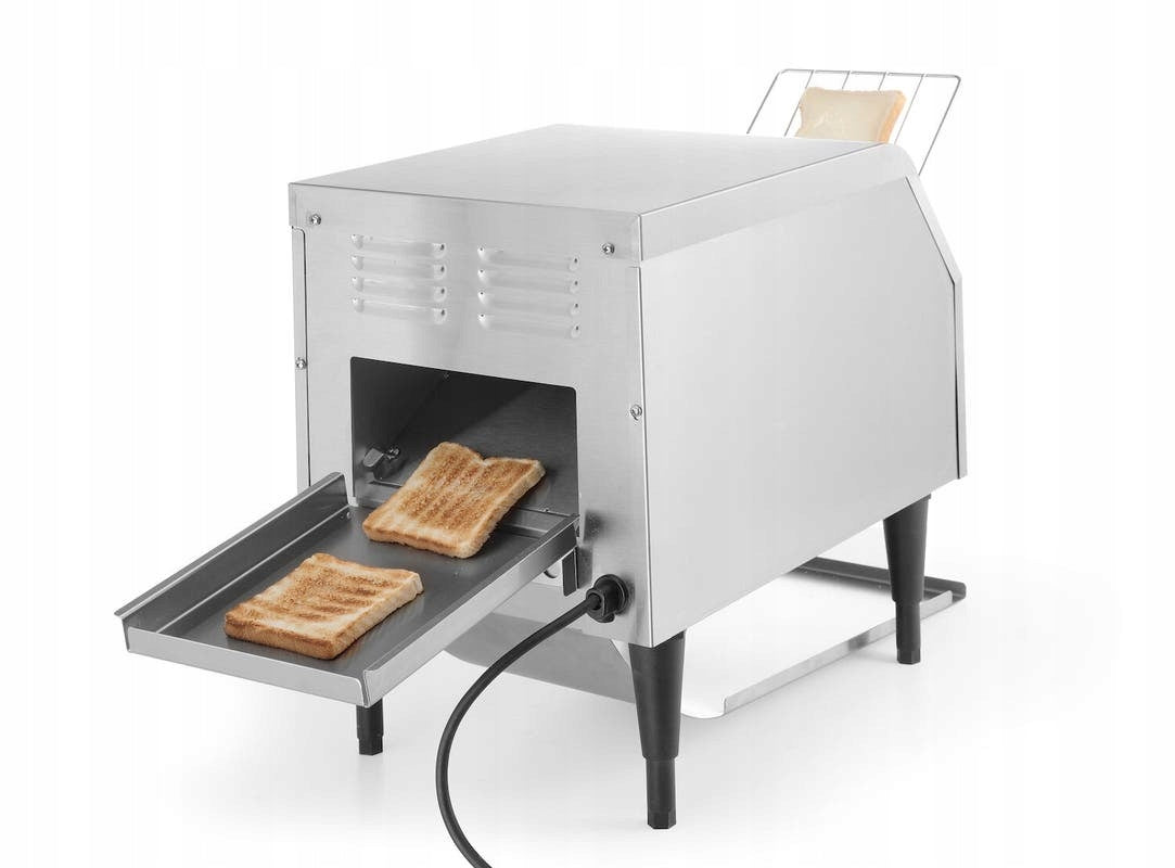 Single through toaster HENDI 220-240V/1340W, 288x368x(H)410mm Power rating 1340 W