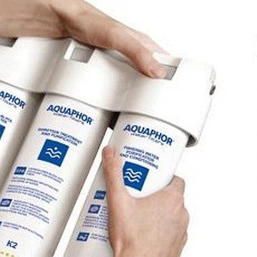 Sink filter Aquaphor Crystal A + tap Kind under-sink