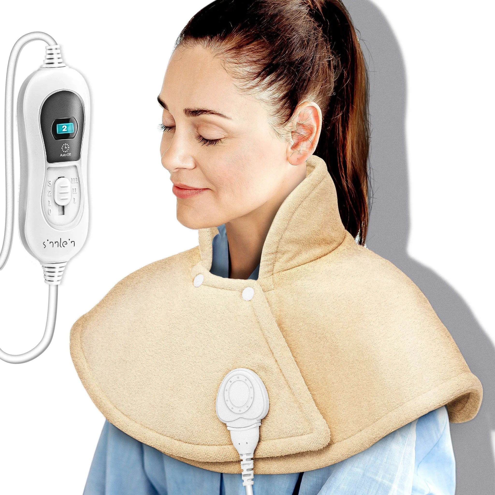 Sinnlein Heating Pillow Electric Collar Beige