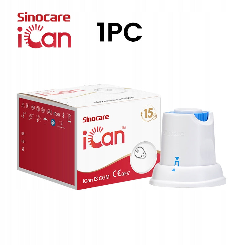 Sinocare iCan i3 Sensor 15-day continuous glycemic-diabetes measurement!