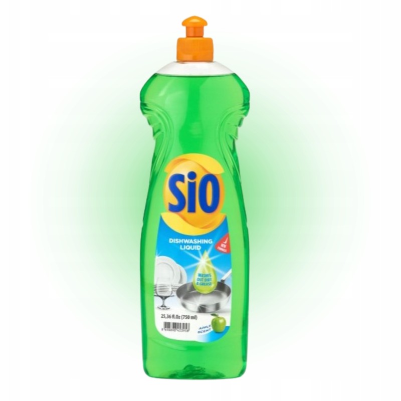 Sio Dishwashing liquid 750ml with apple scent