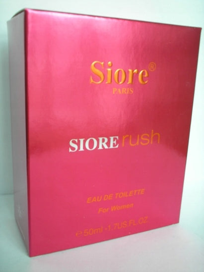 Siore Paris Rush eau de toilette edt 50 ml OUTLET! Brand Siore Paris