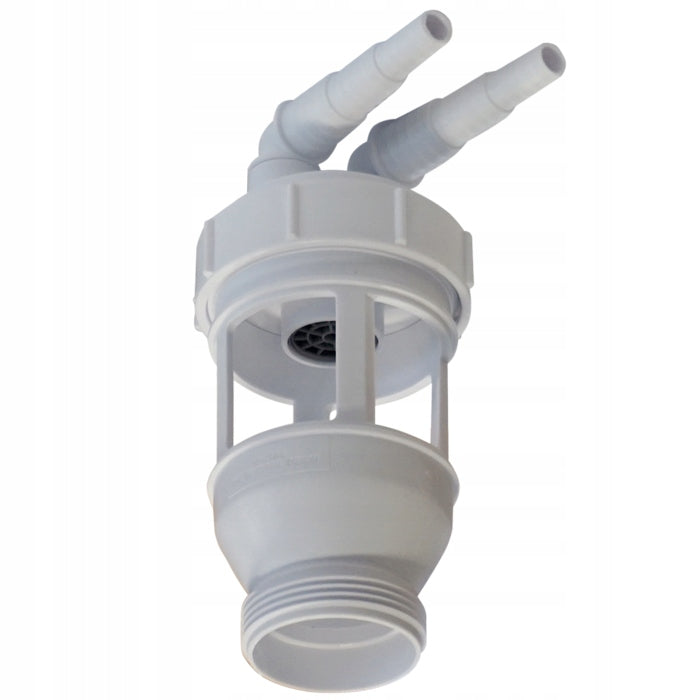 Siphon for flush discharge