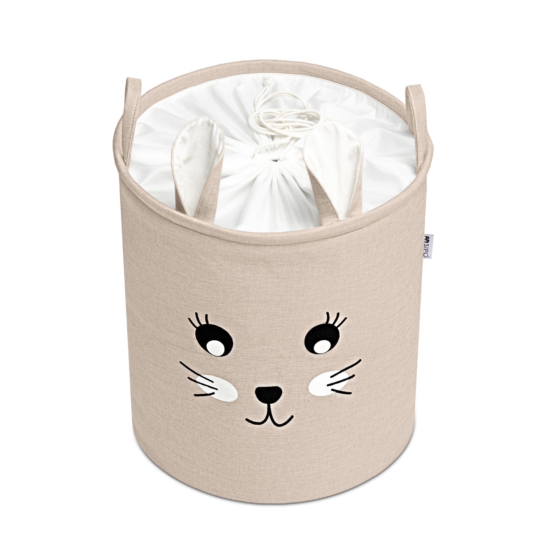 Sipo XXL PREMIUM toy basket with drawstring Rabbit 40x40x50 Manufacturer code XB04