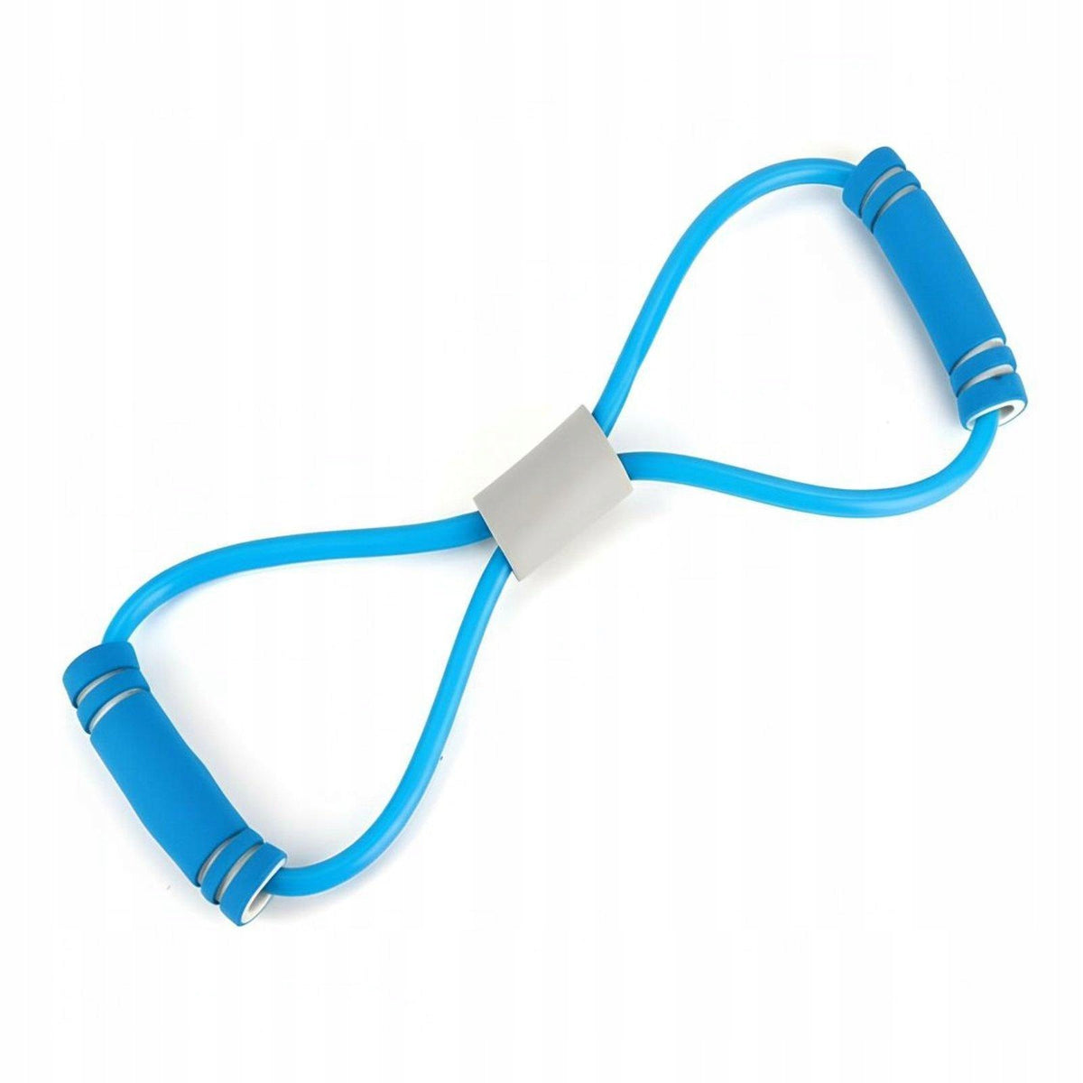 Sit Up elastic Band, upper limb & Leg Pull Rope, 4 Tube/6 Tube, Home Blue