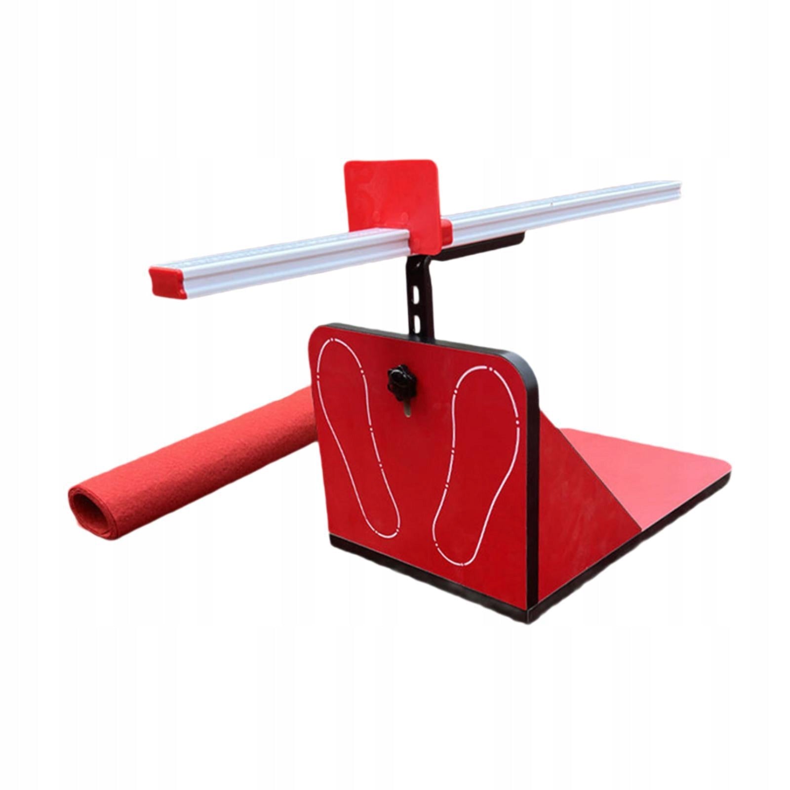 Sit and Reaching Tester Accurate Testing Compact Sitting Body Forward Red Brand no brand