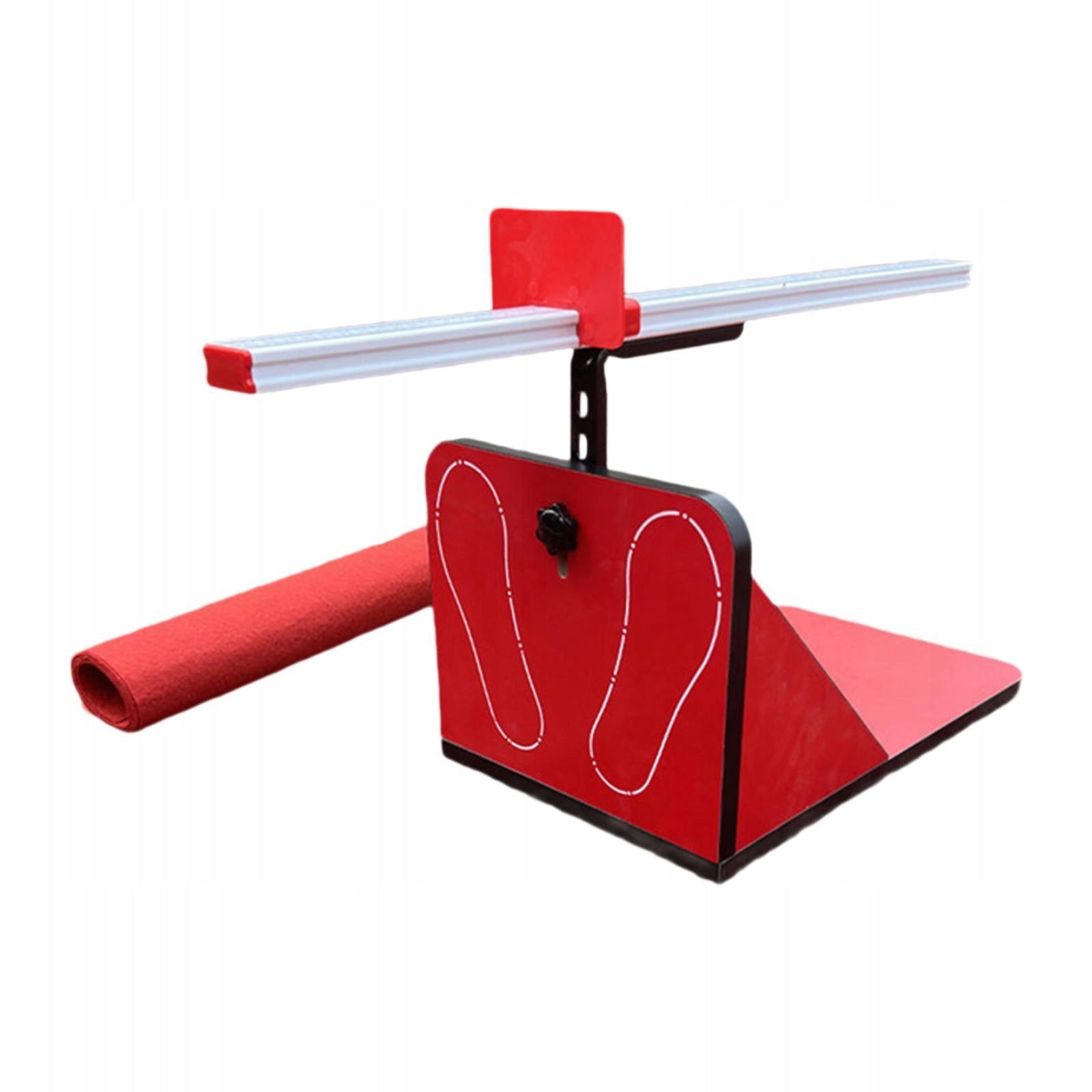 Sit and Reaching Tester Accurate Testing Compact Sitting Body Forward Red
