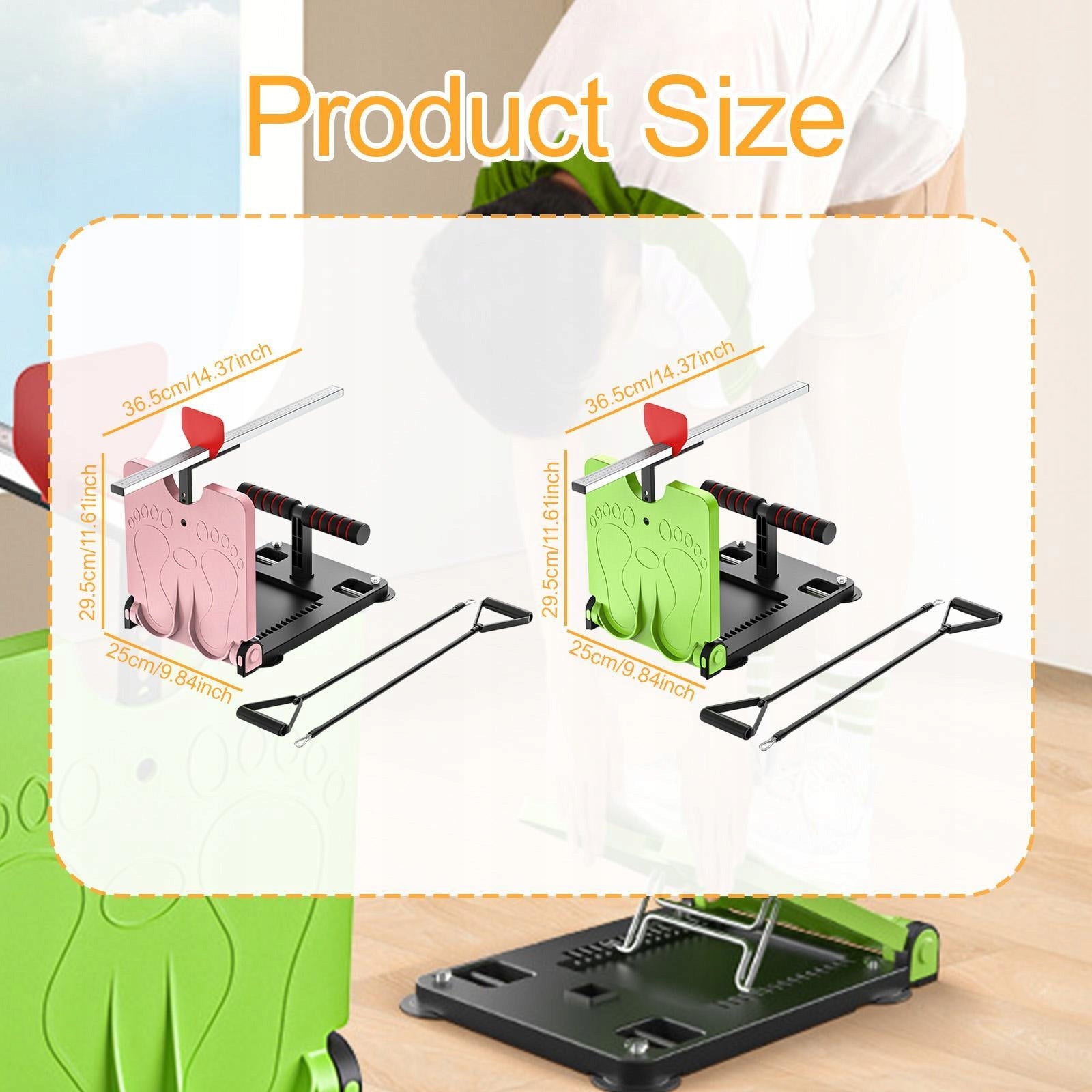 Sit and Reaching Tester Body Forward Bend Training Sit Ups Ligament Pink Packaging status original