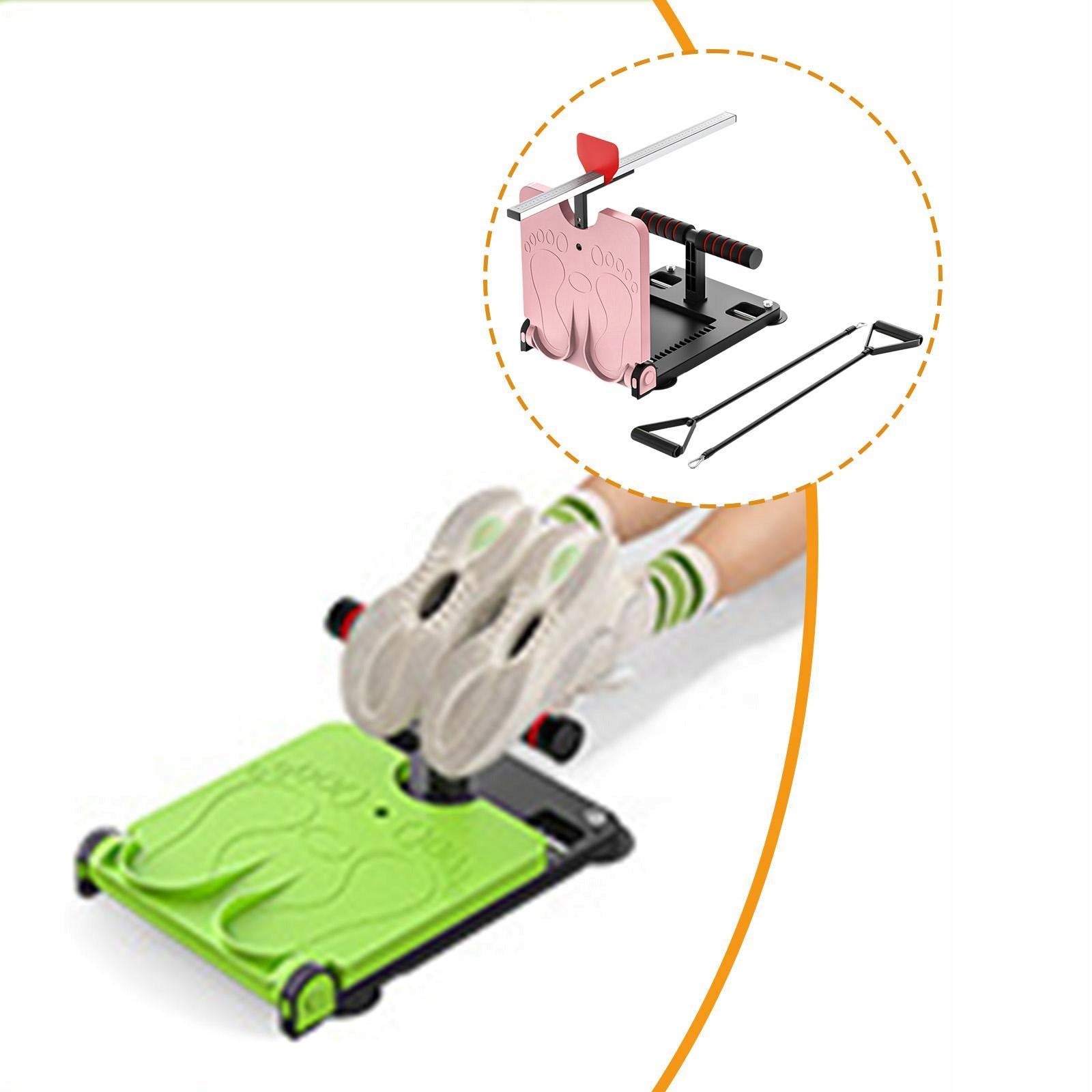 Sit and Reaching Tester Body Forward Bend Training Sit Ups Ligament Pink