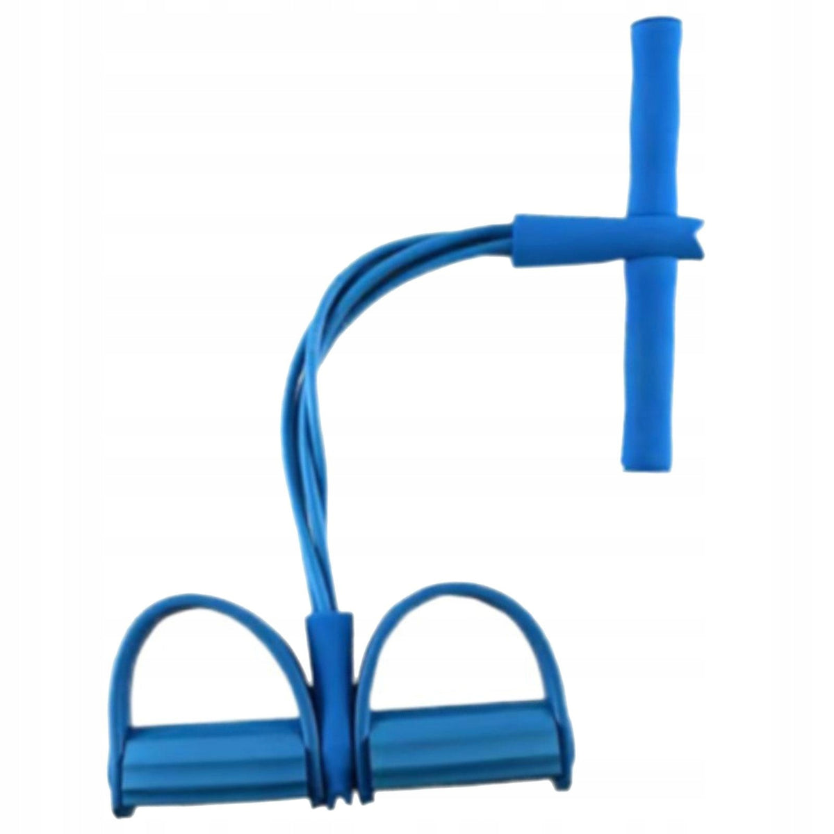 Sit up Pull Rope Elastic Pedal Puller Resistance Band 4 Tube