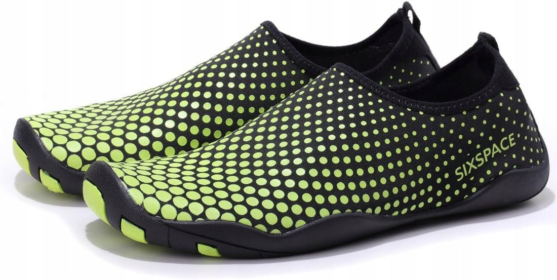 Sixspace Men's Beach Swimming Shoes Yoga Surfing Summer Green 45 Color green