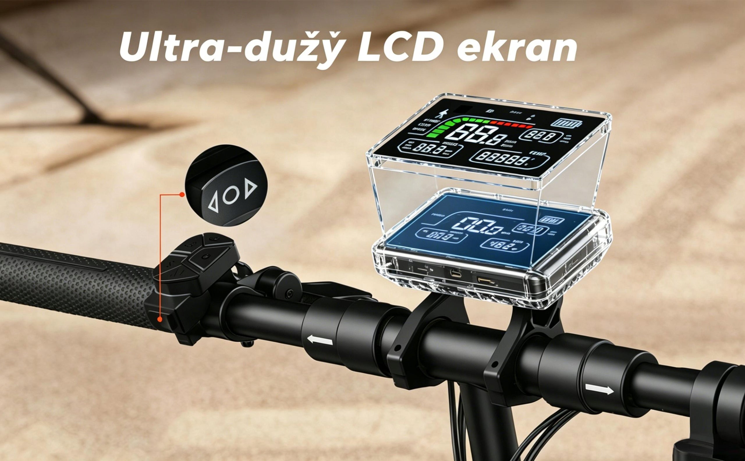 Składany Hulajnoga elektryczna dla dorosłych 500W 600Wh 10" E-scooter Weight 26 kg