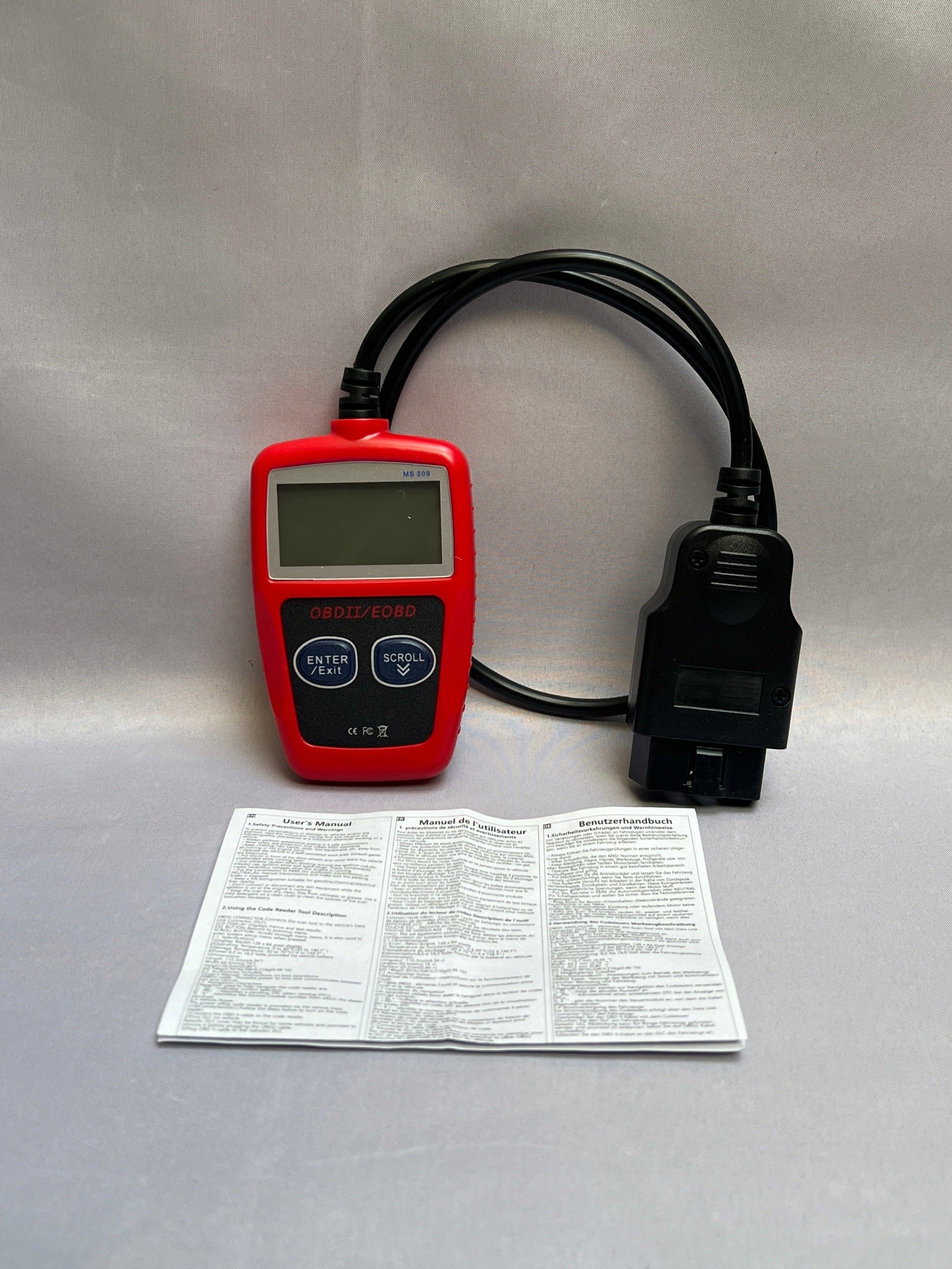 Skaner Diagnostyczny Interfejs OBD2 EOBD Czytnik Błędów MS309 Brand Obd2