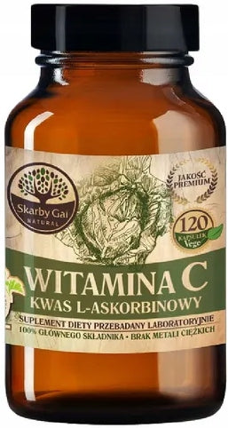 Skarby Gai Vitamin C Cabbage L-Ascorbic Acid 120 pcs. Vege capsules EAN (GTIN) 5906067297962