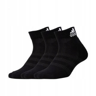 Socken Adidas Cush Ank 3PP DZ9379, schwarz 
