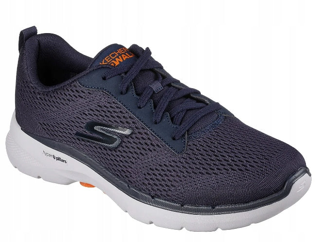 Freizeitschuhe für Herren Skechers Go Walk 6 Avalo 216209, blau 