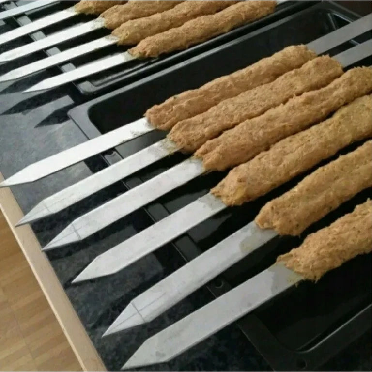 Skewer Skewers Skewer For Grill Metal 50 cm 4 pieces Length 50 cm