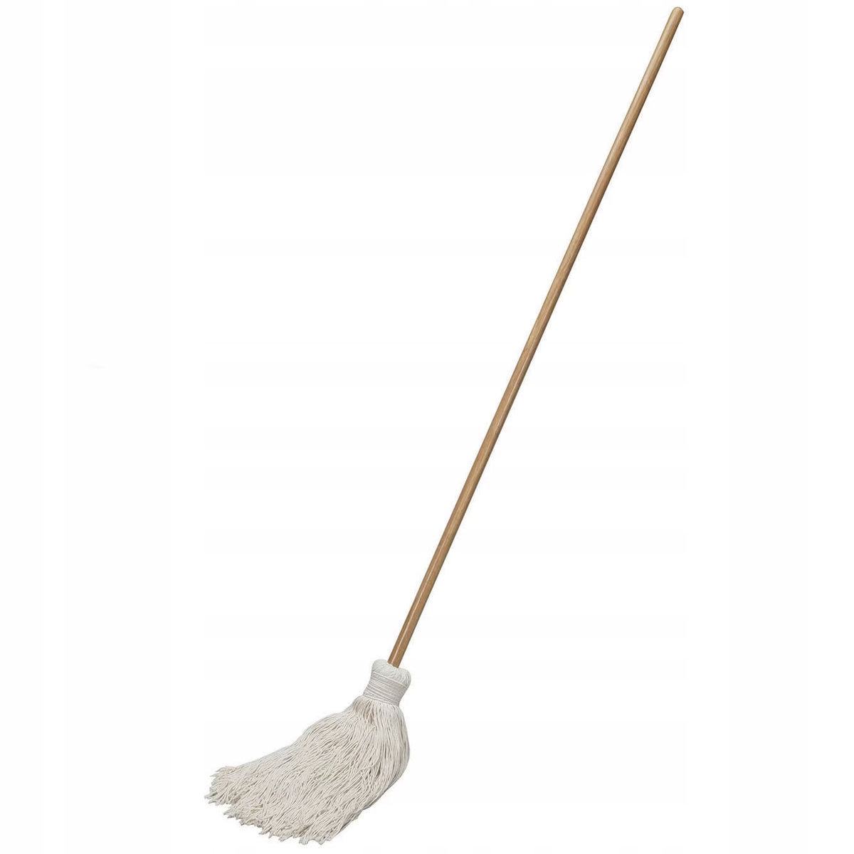 Skilcraft String Mop Thick Absorbent 40cm Wooden Stick