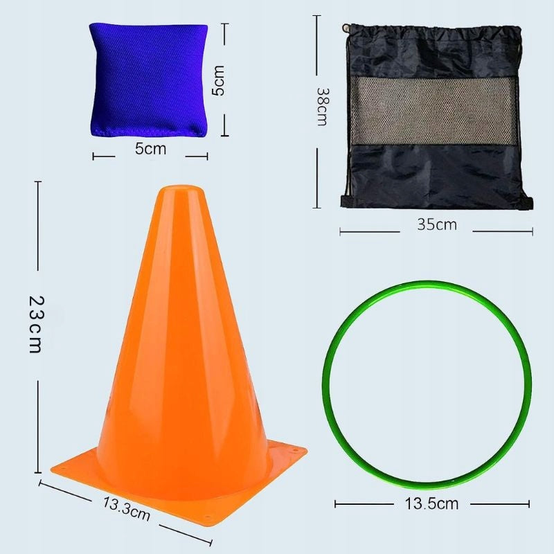 Skill Game Training Cones Ringo Pouches Hoops Catch Ball Character/Title none