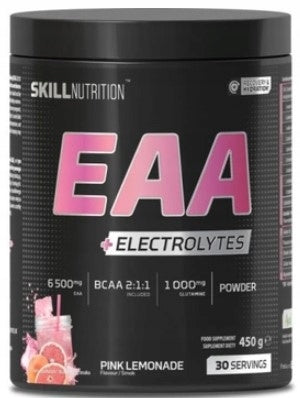 Skill Nutrition EAA + Electrolytes - Pink Lemonade Flavor - 450g
