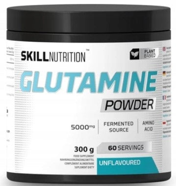 Skill Nutrition Glutamine Powder Glutamine Unflavored Powder 300 g