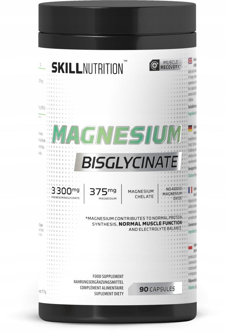 Skill Nutrition Magnesium Bisglycinate 90 capsules diglycin MAGNESIUM