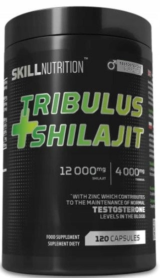 Skill Nutrition Tribulus + Shilajit mace 120 capsules