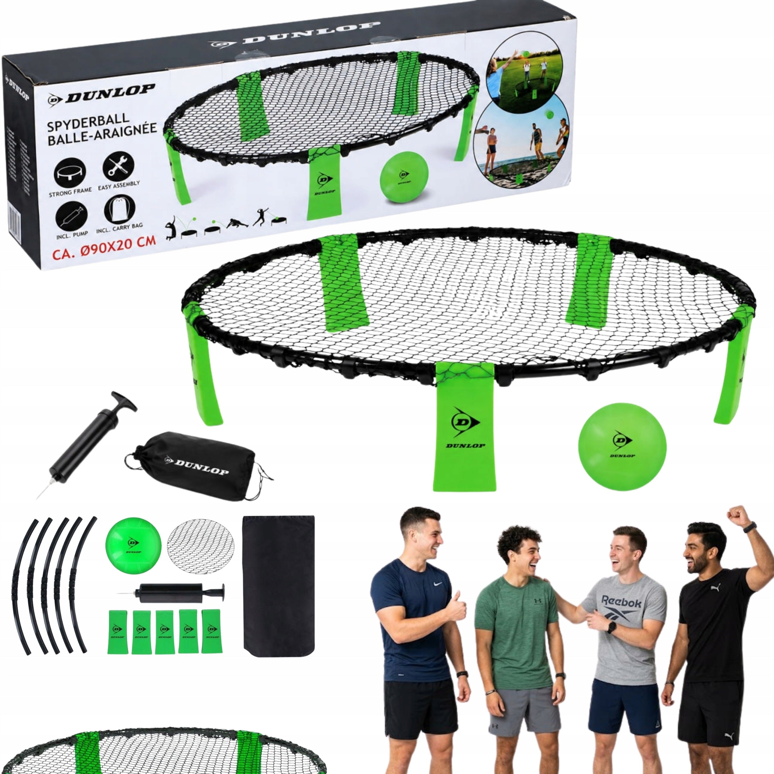 Skill game Beach Spikeball Spyderball Roundnet Smash ball Dunlop