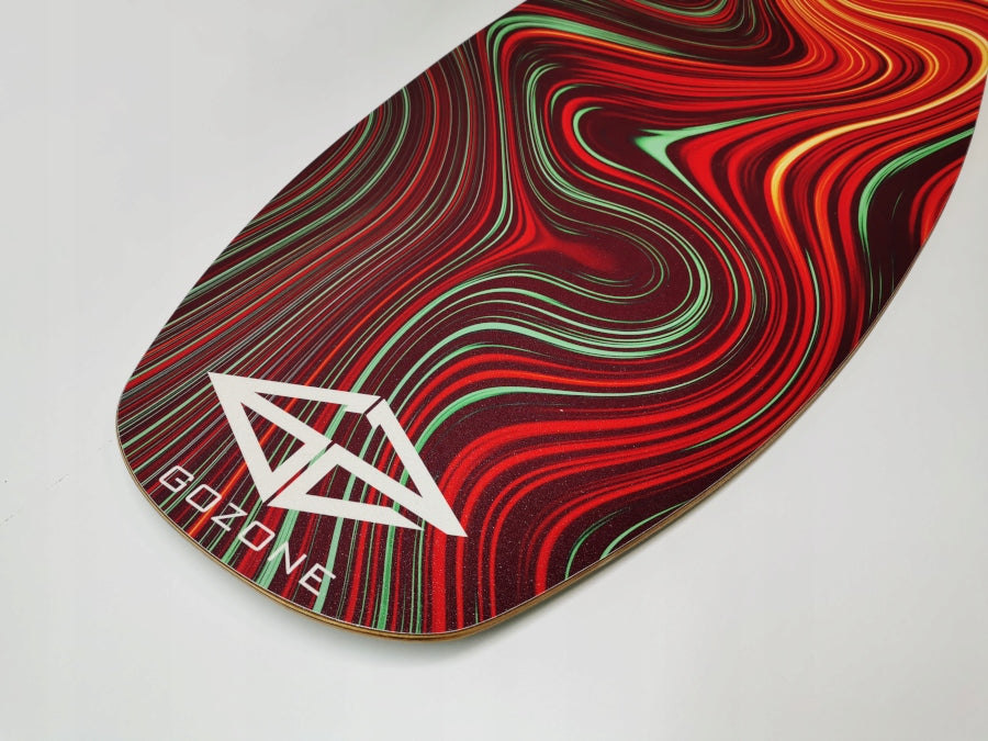 GoZone Tropic Skimboard banglentė, 40.1", Raudona