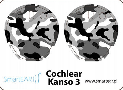 Skins for Cochlear Kanso 3 processor - camo