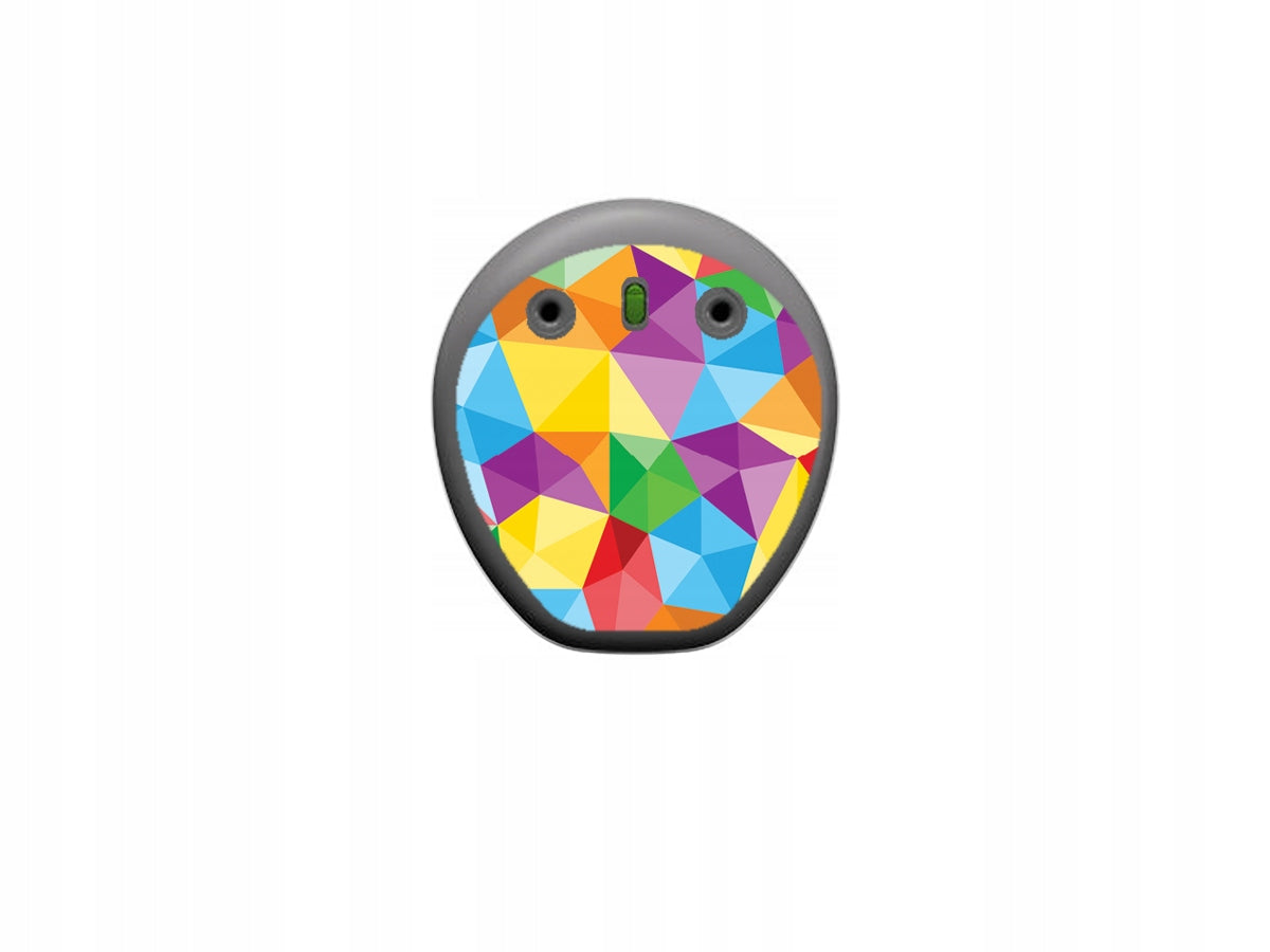 Skins for Cochlear Kanso 3 processor - rainbow Medical device no