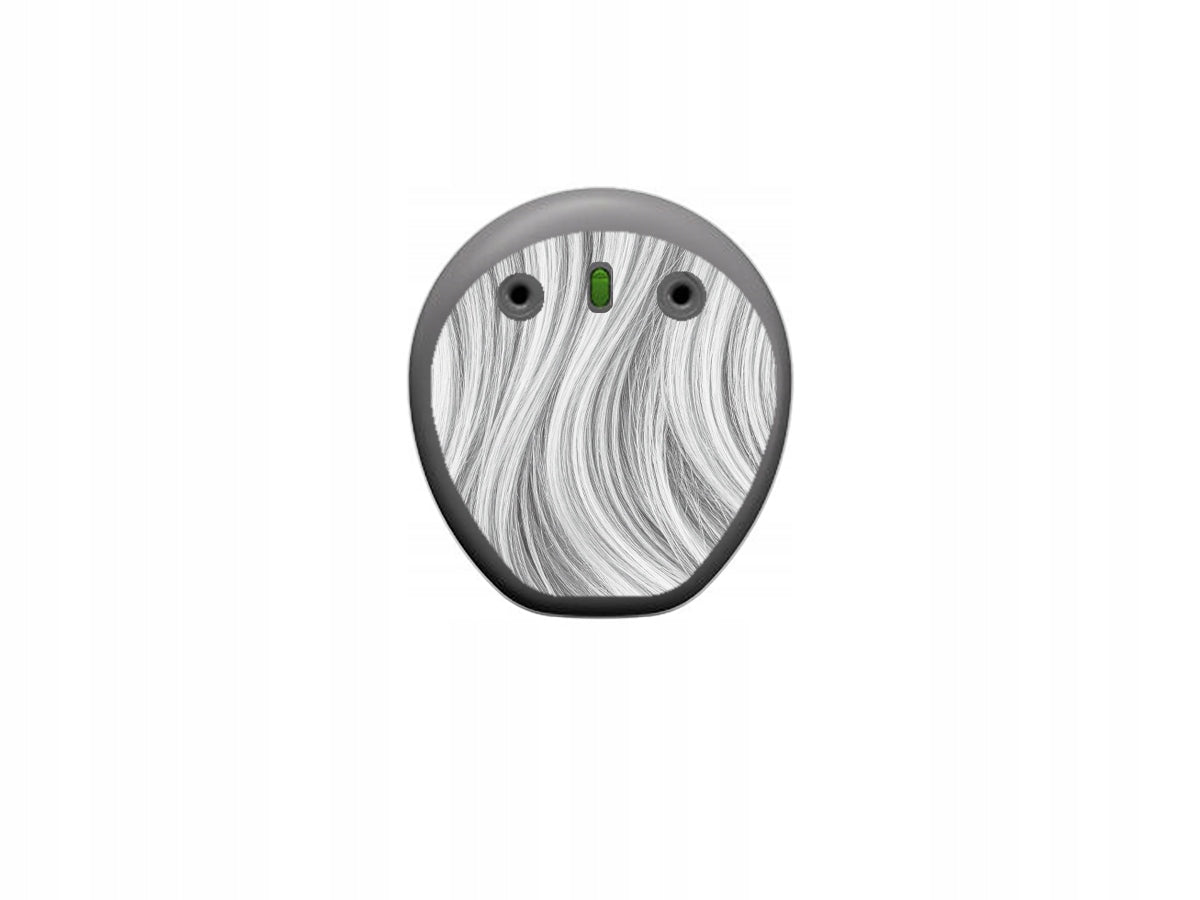 Skins for processor Cochlear Kanso 3 - gray hair Medical device no