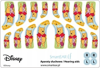Skins / stickers for hearing aids - Disney Winnie the Pooh Manufacturer code SH_Winnie_the_Pooh