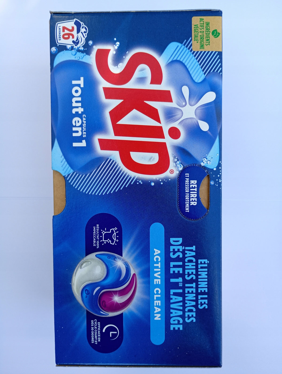 Skip Active Clean 3in1 Washing Capsules 26 Pack Manufacturer code 8720181248245