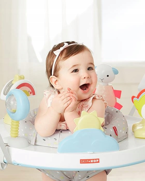Kinderwagen Play &amp; Fold Silver Lining Cloud Jumper, 88x85x73 cm, grau 