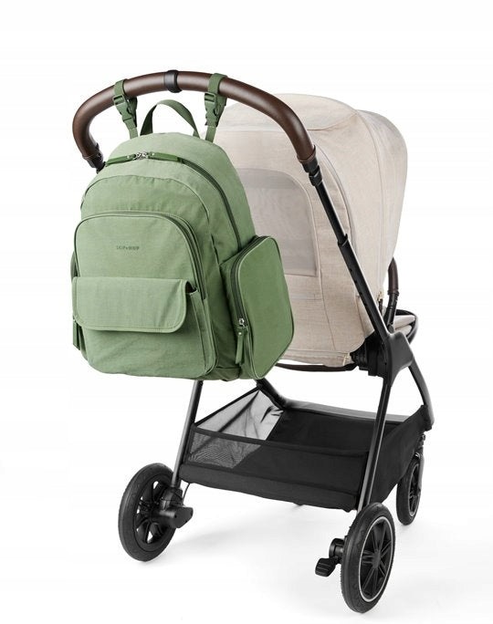 Skip Hop Stroller Bag - Backpack for Mom and Dad Luna Sage Brand Skip Hop