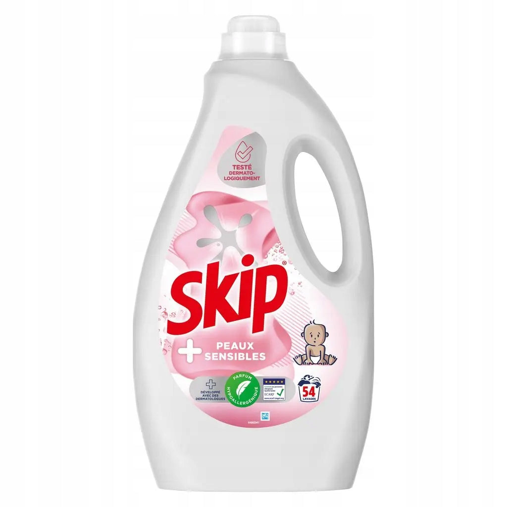 Skip Sensitive Laundry Detergent Liquid 2.268L (54 Loads)