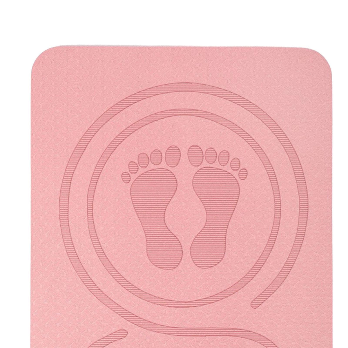 Skipping Rope Pad Anti Slip Exercise Mat Shock Absorption Jump Rope Pink Packaging status original