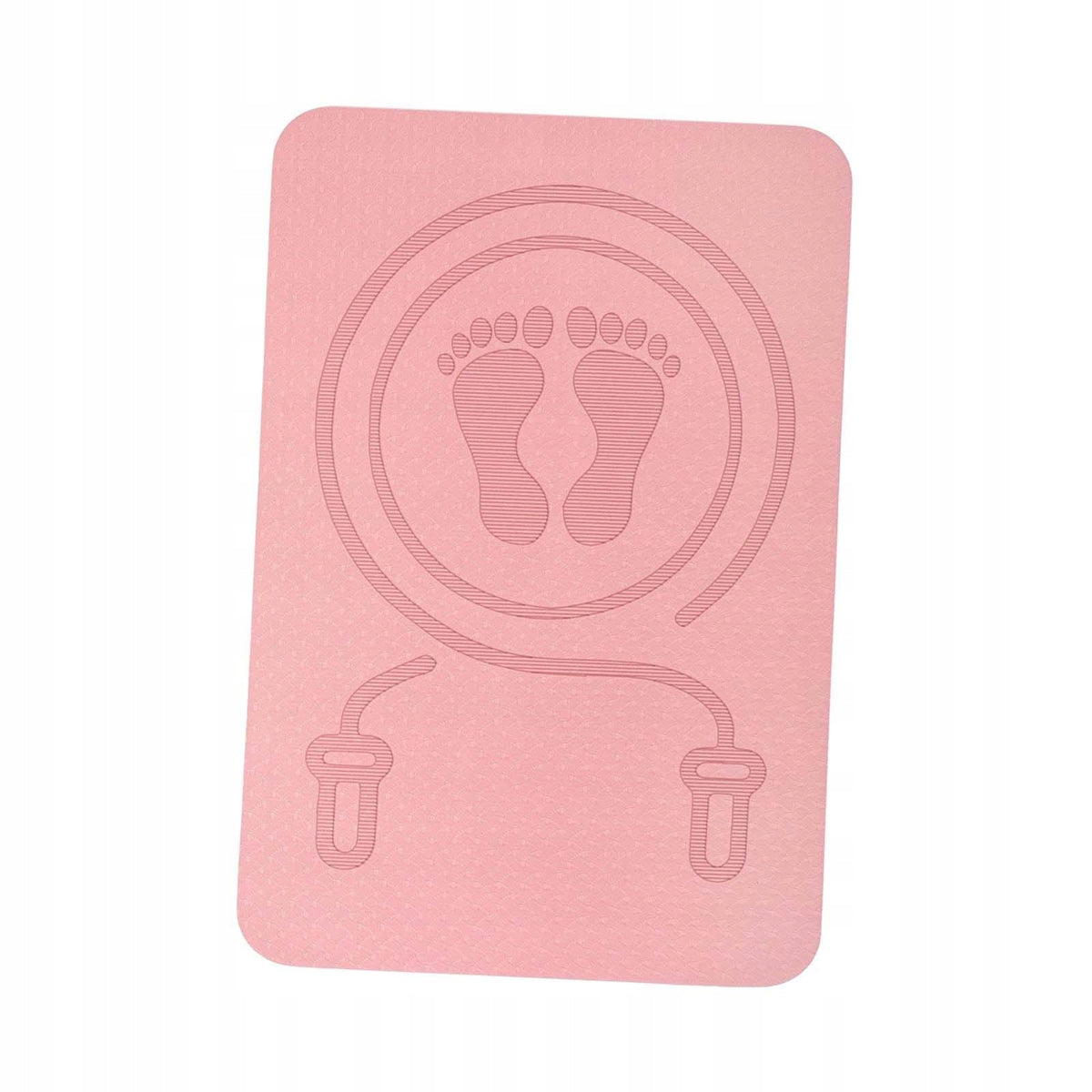 Skipping Rope Pad Non Slip Jump Rope Mat Exercise Mat Pilates Cushion Pink Brand no brand