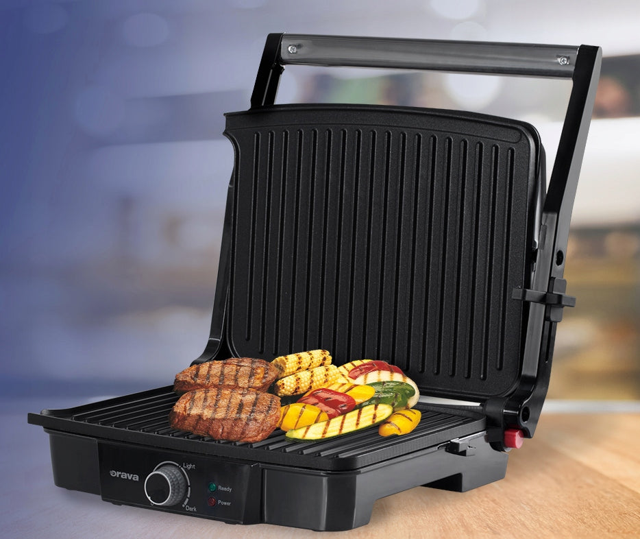 Skládací elektrický gril Orava GRILLCHEF černý 2000 W Brand Orava