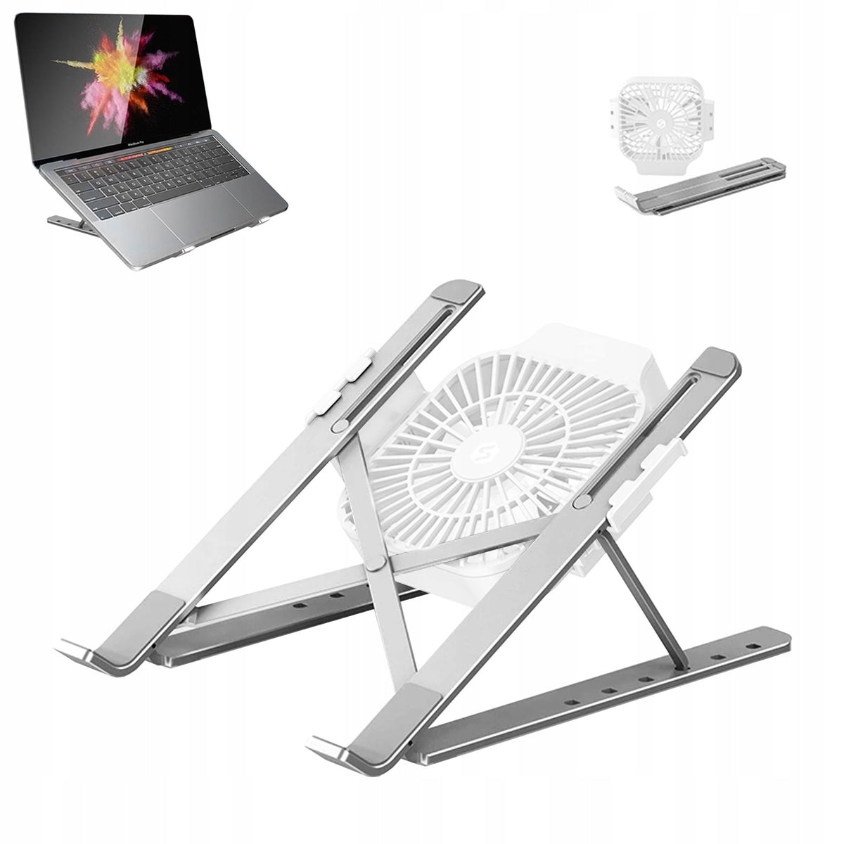Skládací podložka pod notebook s ventilátorem F1