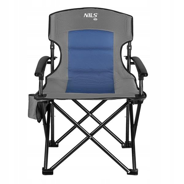 Klappstuhl Nils Camp, 91x17cm, grau 