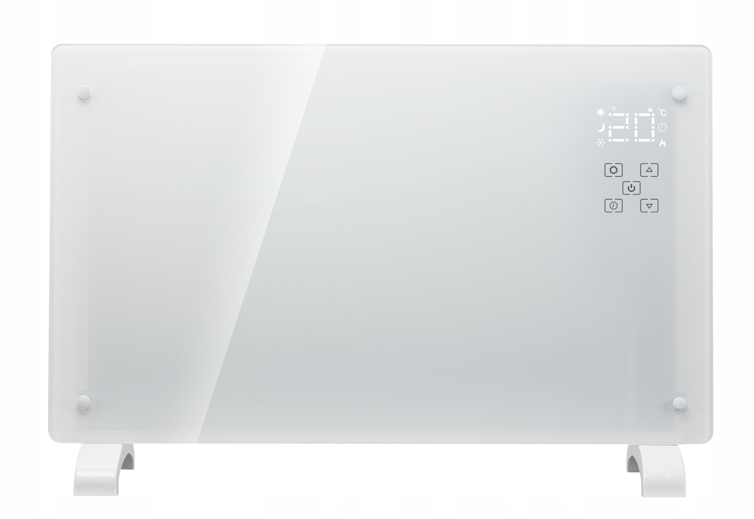 Sklokeramický tepelný konvektor VOLT 2000W, Wi-Fi Comfort, bílá