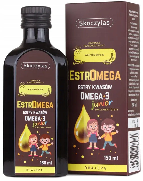 Skoczylas ESTROMEGA JUNIOR OMEGA 3 Premium fatty acids EPA DHA